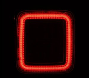 Jeep Wrangler JL Tail Lights - AlphaRex - NOVA-Series LED - Clear - `18-`24