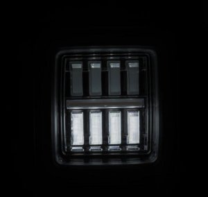 Jeep Wrangler JL Tail Lights - AlphaRex - NOVA-Series LED - Clear - `18-`24