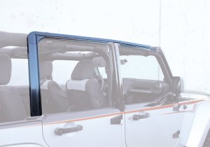 Jeep Wrangler JK Door Surround Kit - Rampage - Black - `07-`18