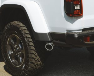 Jeep Gladiator Performance Exhaust - Single Exit - Gibson - Cat Back - Stainless - 3.6L - `20-`22