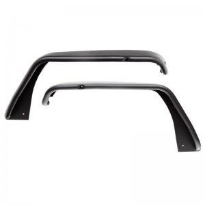Jeep Gladiator Tube Fenders - Front - Westin - Textured Black - 2020+