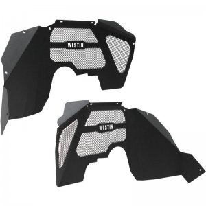 Jeep Wrangler JK Inner Fenders - Front - Westin - Textured Black - `07-`18