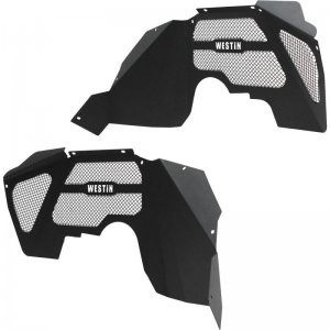 Jeep Wrangler JK Inner Fenders - Front - Westin - Textured Black - `07-`18