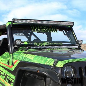 Jeep Wrangler JK - WES Snyper Light Mounts