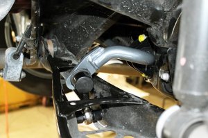 Honda Civic Rear Sway Bars - Progress Technology - Type-R (22mm - Adj) Incl Reinforced Bushing Brkts - 2017