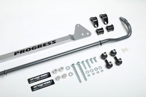 Honda Civic Rear Sway Bar - Progress Technology - 22mm - Adjustable - `92-`95