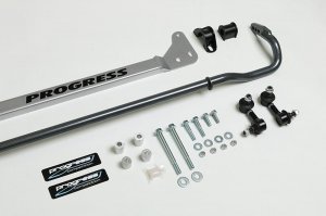 Honda Civic Sway Bar - Rear - Progress Technology - 22mm - Adjustable - `96-`00
