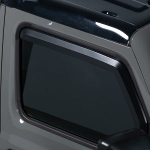 Jeep Gladiator Window Visors - Side - Putco - Element - Matte Black - `20-`21