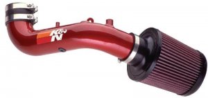 Honda Civic Performance Air Intake - K&N Engineering - Typhoon - Red - 2.0L - `02-`05
