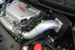 Honda Civic Performance Air Intake - K&N Engineering - Typhoon Short Ram - Silver - 2.0L - `06-`11