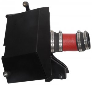 Honda Civic Performance Air Intake - K&N Engineering - Typhoon - Wrinkle Red - L4-2.0L F/I - `17-`18