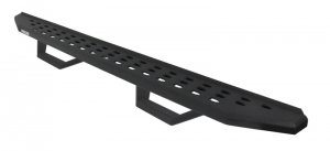 Jeep Wrangler JK RB20 Running Boards with Drop Steps - Go Rhino - Black Bedliner - `07-`18