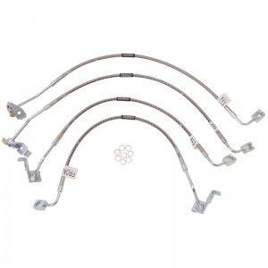 Jeep Wrangler JK Brake Line Kit - Russell - with 6in Lift - `07-`08
