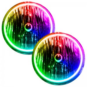 Jeep Wrangler JK Headlight Assembly - ORACLE Lighting - ColorSHIFT Dynamic - `07-`16