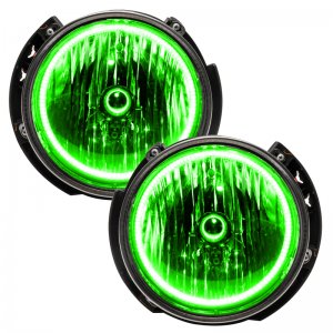 Jeep Wrangler JK Headlight Assembly - ORACLE Lighting - w/ BC1 Controller - ColorSHIFT - `07-`16