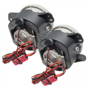 Jeep Wrangler JK Fog Light Halos - ORACLE Lighting - Pre-Assembled LED - UV/Purple - `07-`09