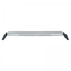 Jeep Gladiator Light Mount - Hood Hinge - Go Rhino - 30in Single Row - Textured Black - `18-`20