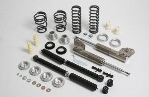 Honda Civic Coilover Suspension Kit - Progress Technology - Coil-Over 1 System (FR 275lb / RR 400lb) - `06-`11