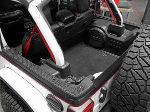 Jeep Wrangler JL Tub Rail Covers - aFe - Terra Guard - `18-`23
