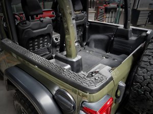Jeep Wrangler JL Tub Rail Covers - aFe - Terra Guard - `18-`24