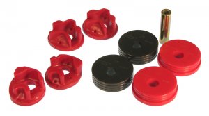 Honda Civic Engine/Trans Mount Kit - Prothane - 3 Mount Kit - Red - `92-`95