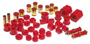 Honda Civic Suspension Bushing Kit - Prothane - Total Kit - Red - `99-`00