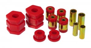 Honda Civic Control Arm Bushings - Front - Prothane - Red - `99-`00