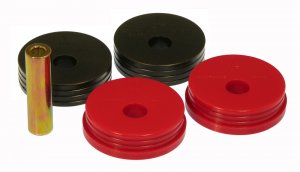 Honda Civic Engine Mounts - Left - Prothane - Red - `92-`95
