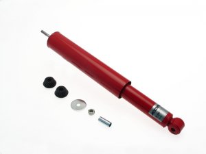 Porsche 911 Shocks - Rear - KONI - Classic, internally rebound adjustable - Red - `69-`71