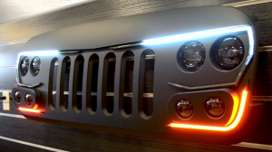 Jeep Wrangler JK Grille Display - ORACLE Lighting - Vector