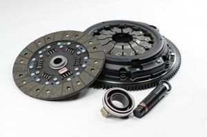 Honda Civic Clutch Kit - Competition Clutch - Stage 2 - Organic Sprung Clutch Kit w/Flywheel - 2 L - `02-`11
