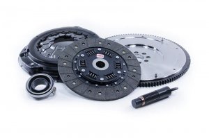 Honda Civic Stage 2 Clutch Kit - Competition Clutch - Organic Steel Flywheel w/ 17lbs - 1.5L Turbo - `17-`23