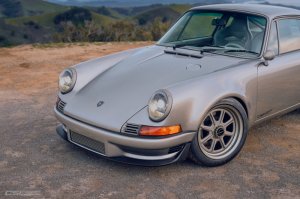 Porsche 911 Oil Cooler - Front - CSF - Single-Pass, CSF #8202 - Satin Black - 1973