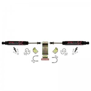 Jeep Wrangler JL Steering Damper - Dual - Skyjacker - Black - 2018