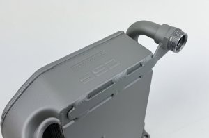 Porsche 911 Engine Oil Cooler - CSF - OEM+ / High-Performance recreation of the original Behr - Titanium - `70-`76