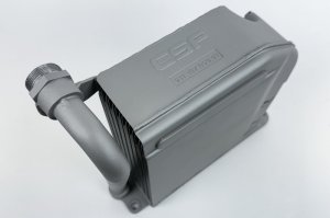 Porsche 911 Engine Oil Cooler - CSF - OEM+ / High-Performance recreation of the original Behr - Titanium - `70-`76
