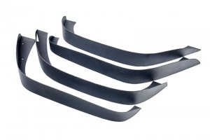 Jeep Wrangler JK Fender Flares - Rampage - Slim - Textured Black - `07-`18