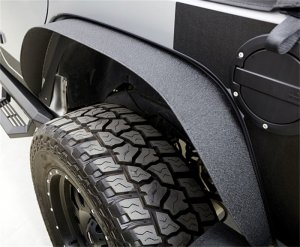 Jeep Wrangler JK Fender Flares - Rampage - Slim - Textured Black - `07-`18