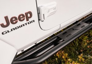 Jeep Gladiator Side Steps - Rampage - TrailCrawler - Black - `20-`22