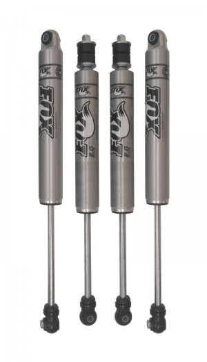 Jeep Wrangler JK Shock Absorbers - Front + Rear - Maxtrac - FOX 2.0 Performance - `07-`18