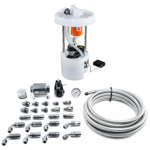 Honda Civic Fuel Pump - DeatschWerks - DW400 Pump Module + Return Kit - `06-`11