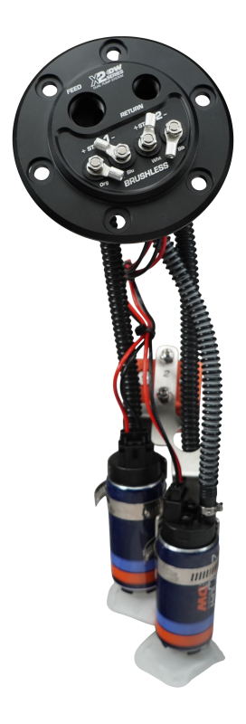 Honda Civic Fuel Pump Module Kit - DeatschWerks - X2 Pump Hanger w/ Dual DW420 - `92-`00