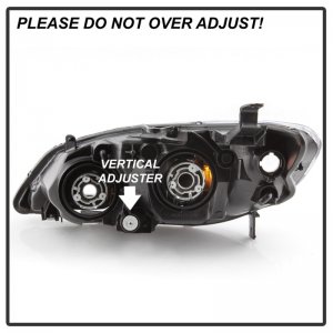 Honda Civic Headlights - SPYDER - OEM Style xTune - Chrome - `04-`05