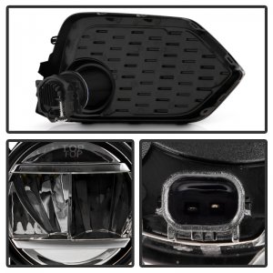 Honda Civic Fog Lights - SPYDER - OEM LED - Clear - `16-`17