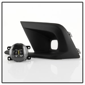 Honda Civic Fog Lights - SPYDER - OEM Full LED, w/ Switch - Clear - `22-`23