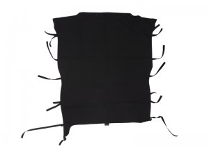 Jeep Wrangler JL California Brief Top - Rampage - Extended, OE Style - Black - `18-`21