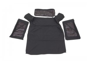 Jeep Wrangler JK Replacement Soft Top - Rampage - Black - `11-`18