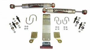 Jeep Wrangler JK Steering Damper Kit - Skyjacker - 9000 Series - Silver - `07-`17