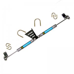 Jeep Wrangler JK High Clearance Dual Steering Stabilizer Kit - Superlift - Superlift SS by Bilstein (Gas) - `07-`18