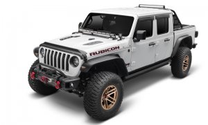 Jeep Gladiator - Aeroskin LightShield - Black